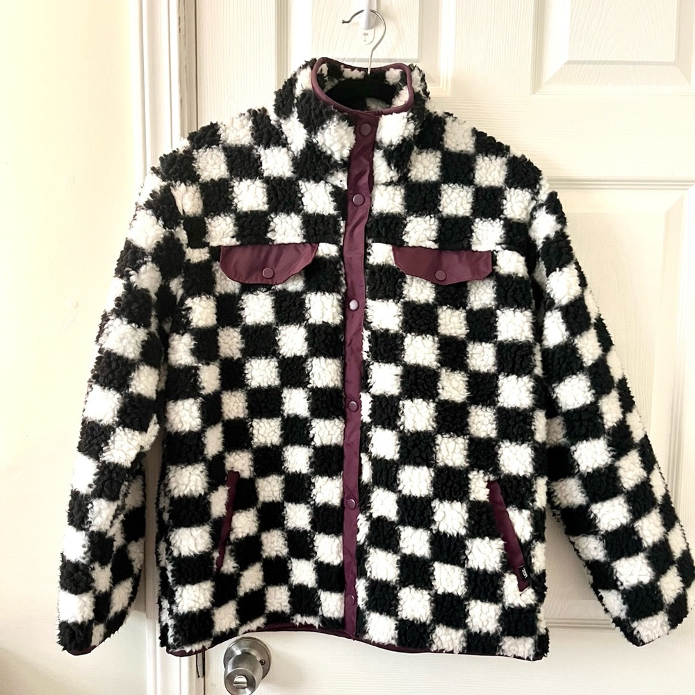 Vans Checkerboard Sherpa Jacket